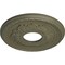 Ekena Millwork Palmetto Ceiling Medallion (Fits Canopies up to 4 7/8"), 12 1/8"OD x 3 1/2"ID x 1"P, Spartan Stone CM12PMSSF - alternate 3